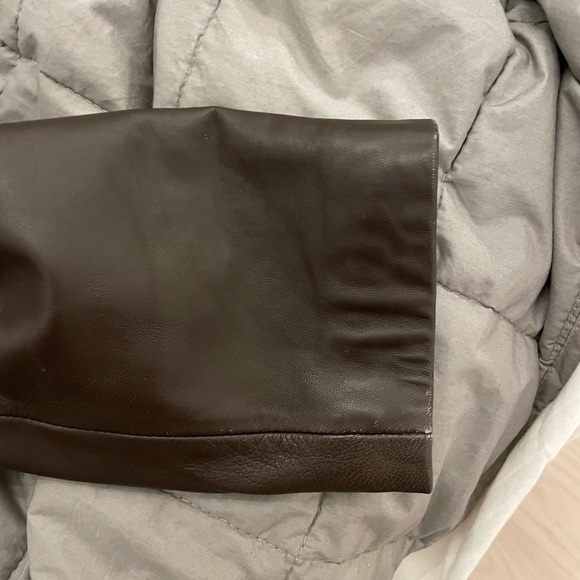 SIENA Brown Leather Jacket - Picture 8 of 9
